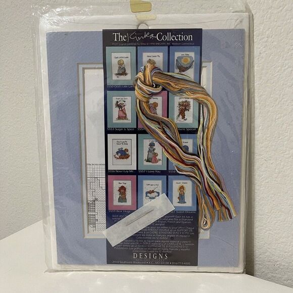 Vintage Designs for the Needle Kinka Sweet Dreams Cross Stitch Kit 5561 NEW - Picture 6 of 6